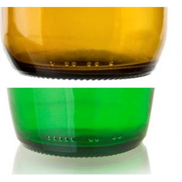 ¿Por qué en las botellas y envases de vidrio hay unos puntos en relieve? ¿Por qué en las botellas y envases de vidrio hay unos puntos en relieve?